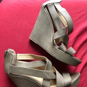 Tan Wedges